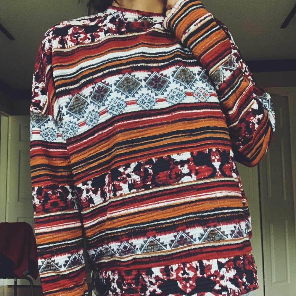 zara sweater